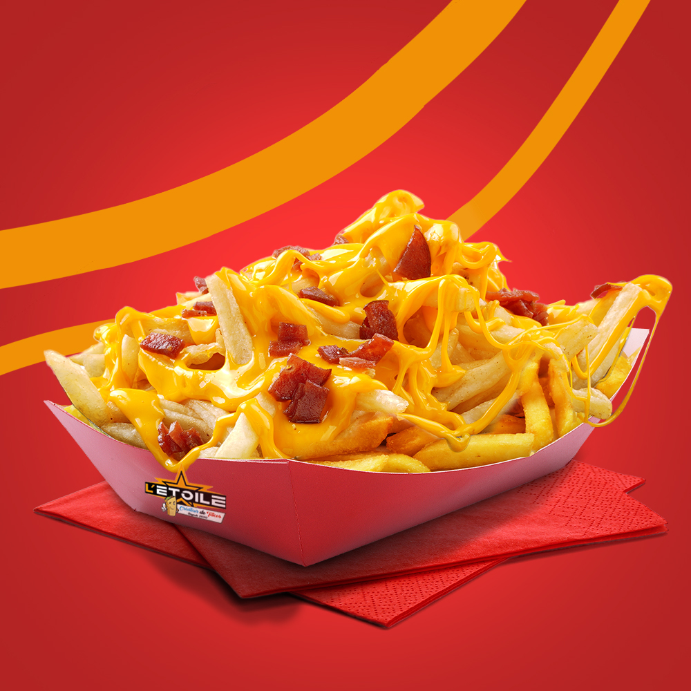FRITES CHEDDAR BACON — L’ÉTOILE Clermont-Ferrand